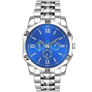 Gorgeous Men’s Stainless Steel Analog Watch