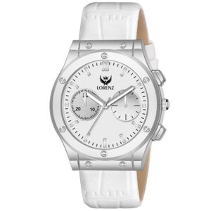 Lorenz Watch White Analog