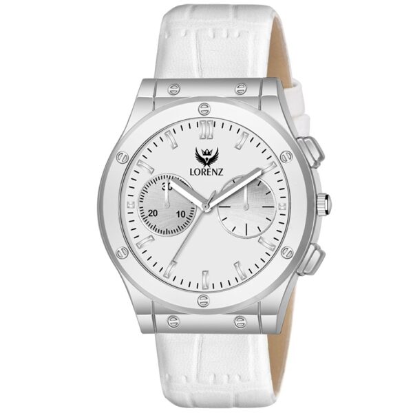 Lorenz Watch White Analog