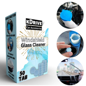 Premium Kdrive Car Windshield Washer Tablet, 20 Tablets