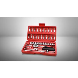 46 in 1 Pcs Tool Kit & Socket and Screwdriver Set Car Repair Tool Set Hand Kit