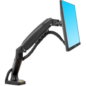 Gadget Wagon 17 - 30" Gas Strut Monitor Arm Desk Mount Desktop Spring F80