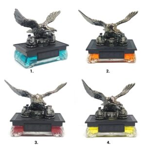 Car Dashboard Organic Perfumes with Trending Design Refillable Car Liquid Perfume, Eagle Fly Shaped, Pack of 1