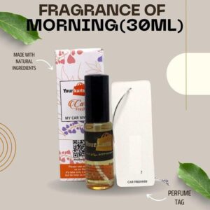 Car Perfume Spray Air Freshener with High Absorbent Hanging diffuser Tag, 30ml