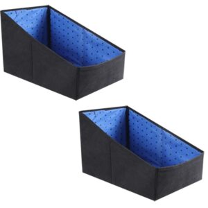 Closet Organizer-Foldable Shirts and Clothing Organizer Stackers, Pack of 2