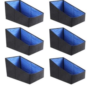 Closet Organizer-Foldable Shirts and Clothing Organizer Stackers, Pack of 6