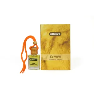 Premium kDrive Car Air Freshener Long Lasting Car Perfume, Lemon 10ml