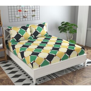 Elastic Fitted Queen Size Double Bedsheet