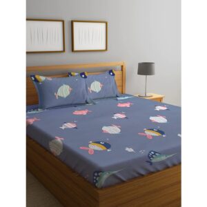 Elastic Fitted Queen Size Double Bedsheet