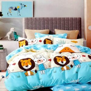 Glace Cotton Printed Double Bedsheets