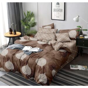 Glace Cotton Printed Double Bedsheets