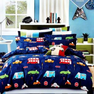 Glace Cotton Printed Double Bedsheets