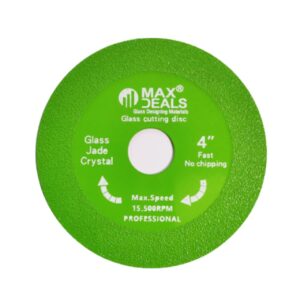 Max Deals 105mm Glass Cutting Disc - Your Ultimate Solution for Precise Glass and Ceramic Cutting