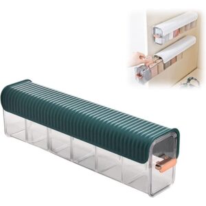 House of Quirk Drawer Underwear Organizer Divider, Wall Mount 6 Cell Drawer Storage Boxes, Pack of 1