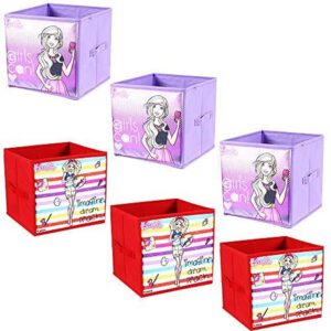 Kid's Toys Storage Organizer Set of 6