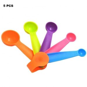 Measuring spoon Set- Colorful Small Measurement Cup Measuring Cup, Set 5