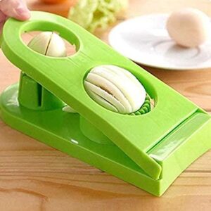Multi Purpose 2 in1 Boiled Egg Slicer Cutter Wedger and Dicer, 1Pcs