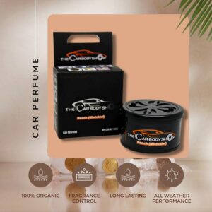 Organic Premium Car Air Freshener Perfume Bar - Fruity Natural Aroma Fragrance with Smart Absorption technology, Pack of 1