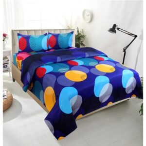 Polycotton Printed Double Bedsheets