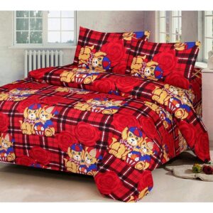 Polycotton Printed Double Bedsheets
