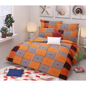 Polycotton Printed Double Bedsheets