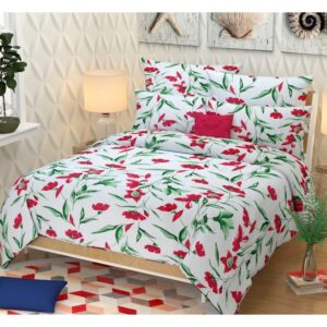 Polycotton Printed Double Bedsheets