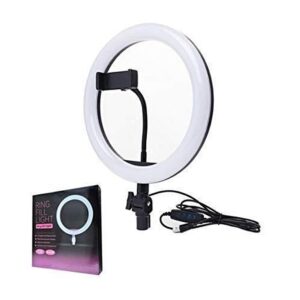 10" Portable LED Selfie Lights, 26cm for Video Shooting 7 feet Long 3 Color Modes LED Light