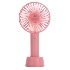 Rechargeable Handheld Mini Hand Fan Battery Operated, Multicolor