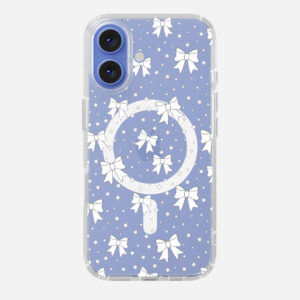 Twinkle Bow Clear Magsafe Clear Phone Case