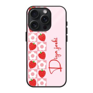 Sweet Berry Glass Name Case