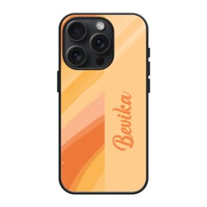 Sandy Hues Glass Name Case