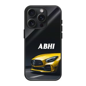 Mercedes Glass Name Case