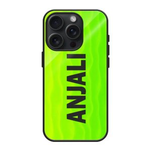 Electric Vibes Glass Name Case