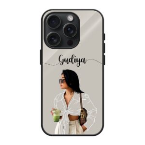 Classy Girl Glass Name Case