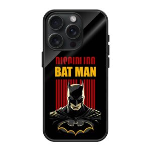 Discipline Batman Glass Name Case